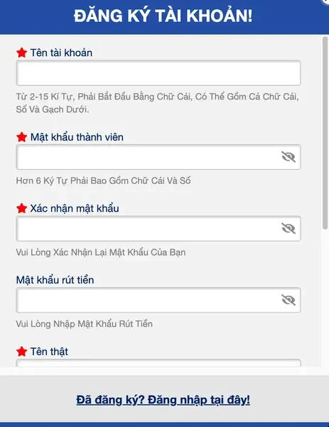 Đăng Ký Tài Khoản 123BET – Bước Đầu Để Tham Gia Thế Giới Cá Cược Đỉnh Cao!